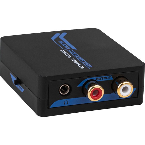 Main product image for Optical SPDIF / Coaxial to RCA Analog Audio Converter with 3.5mm Output180-1140